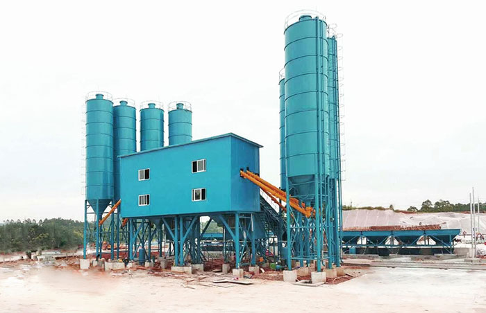 建個商混攪拌站需要的配置設備和組成部分(圖文)